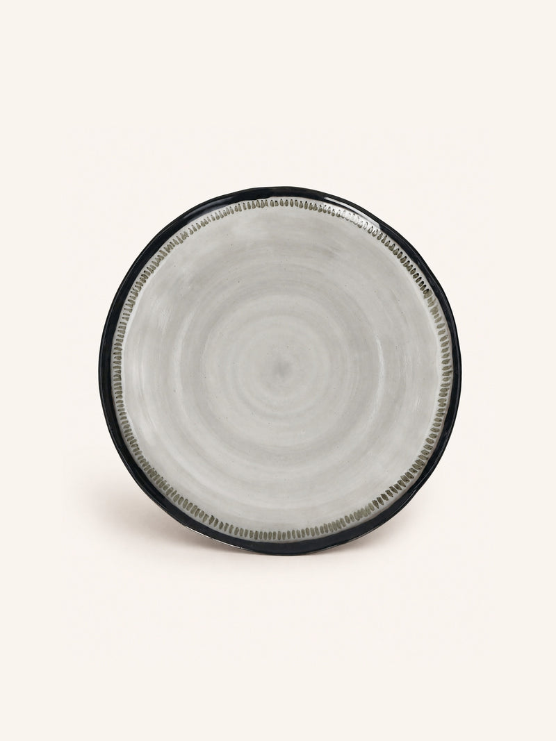 CYCLE - dinner plate - stoneware - DIA 27 x H 1,8 cm - mix of colors