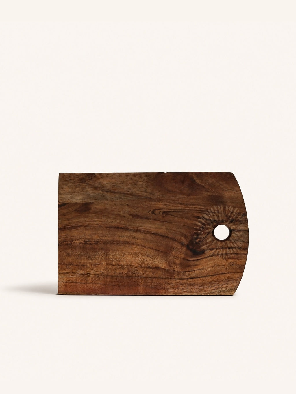 HOMMAGE - snijplank - acacia hout - L 25 x W 16 x H 1,5 cm - walnoot