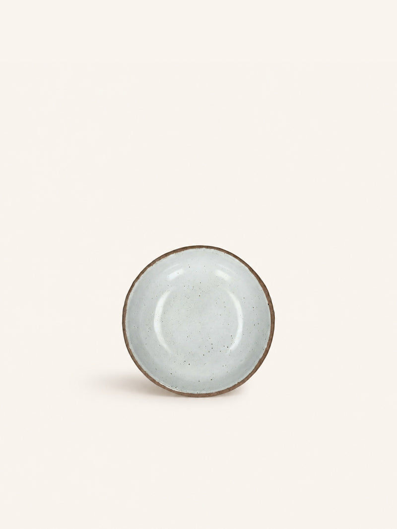 IGNI - bowl - stoneware - DIA 11 x H 3,7 cm - off-white