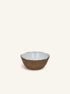 IGNI - deep plate - stoneware - DIA 24 x H 5,5 cm - off-white