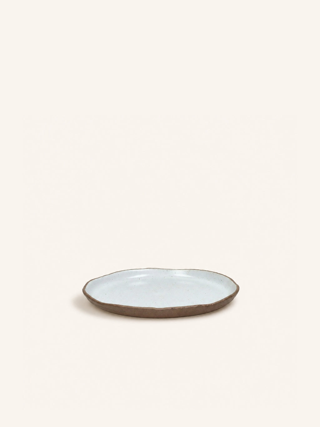 IGNI - dessert plate - stoneware - DIA 16 cm - off-white