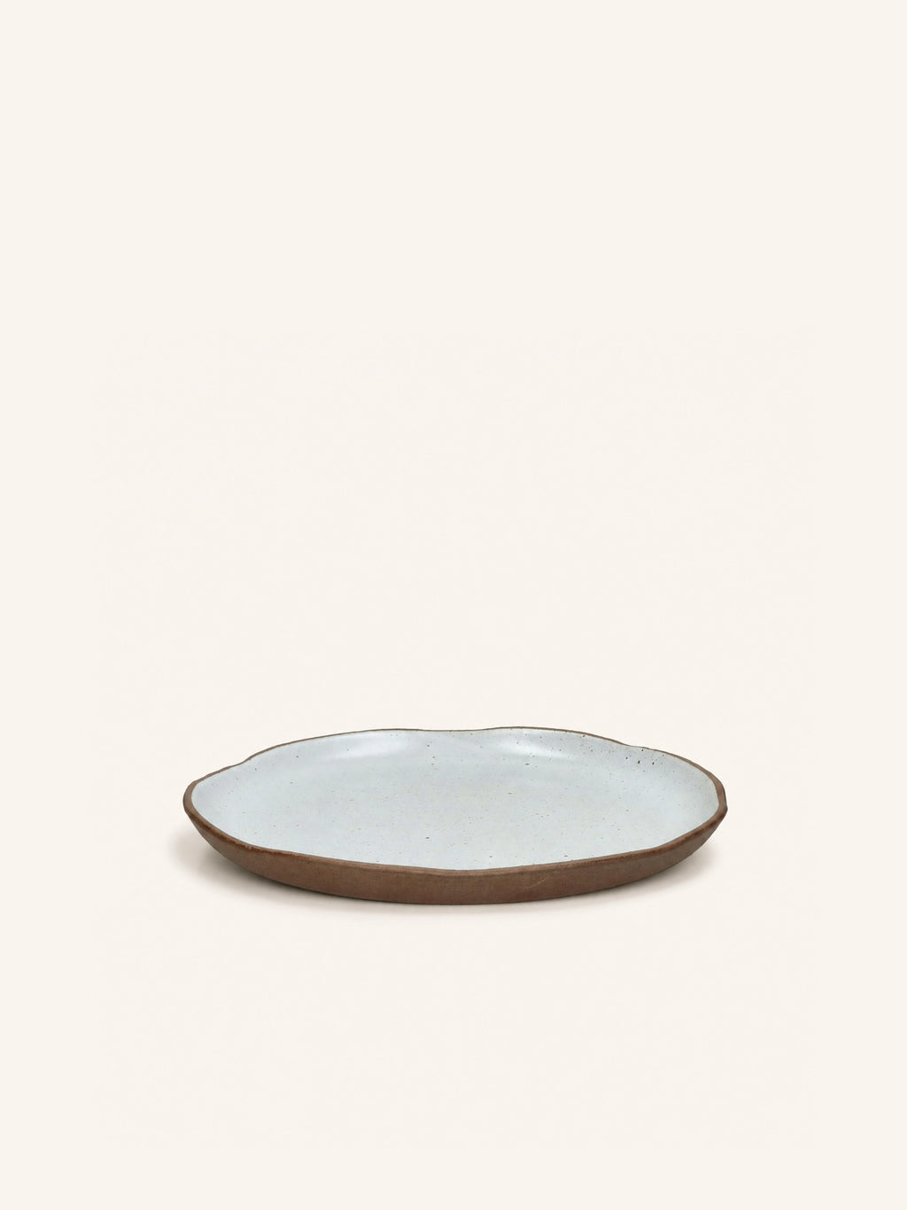 IGNI - breakfast plate - stoneware - DIA 21 cm - off-white