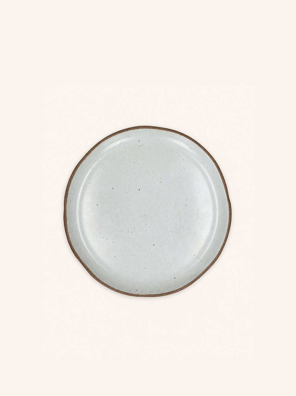 IGNI - breakfast plate - stoneware - DIA 21 cm - off-white