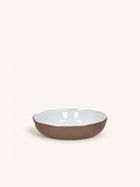 IGNI - deep plate - stoneware - DIA 20,5 x H 5 cm - off-white