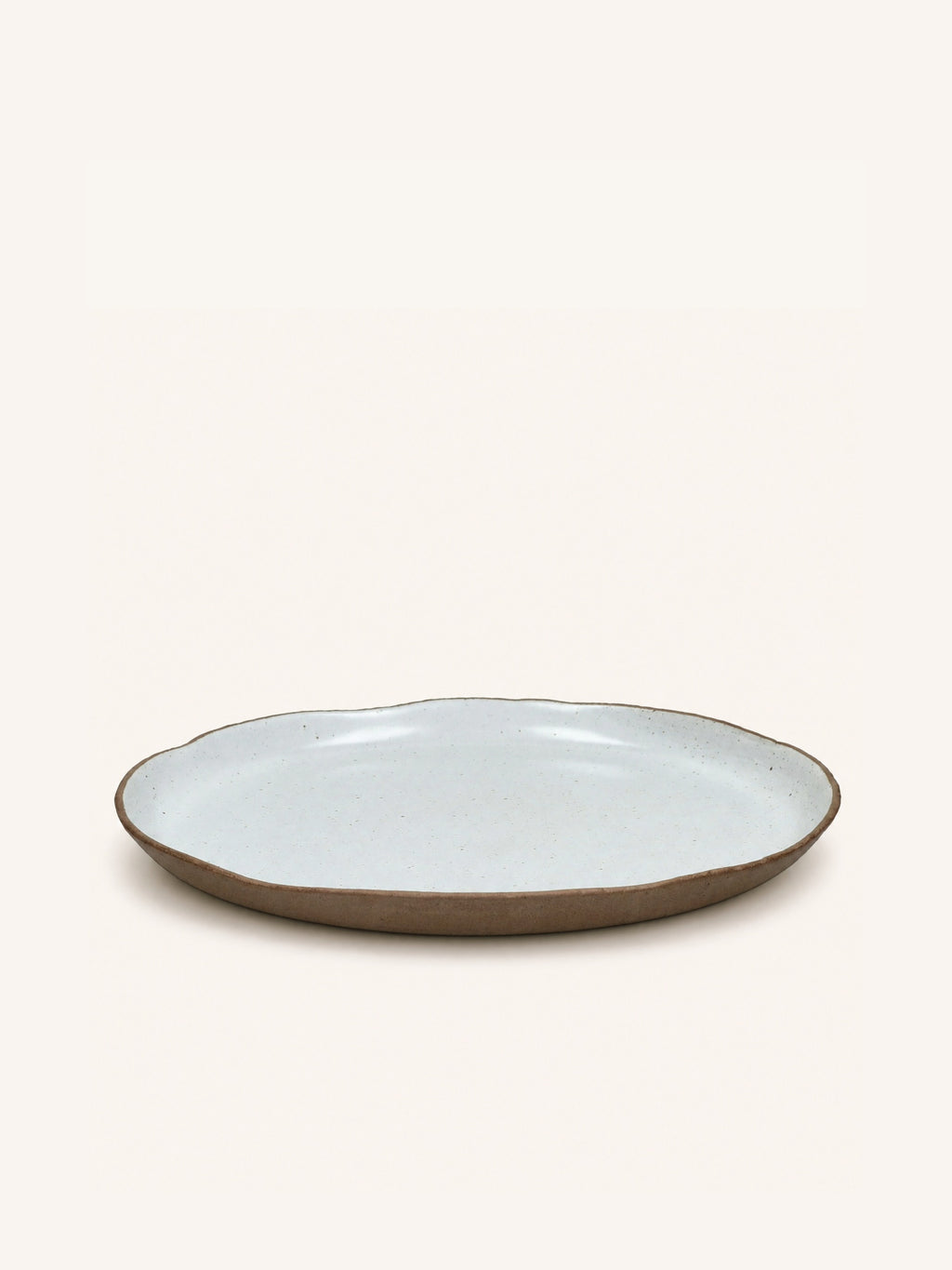 IGNI - dinner plate - stoneware - DIA 27 cm - off-white