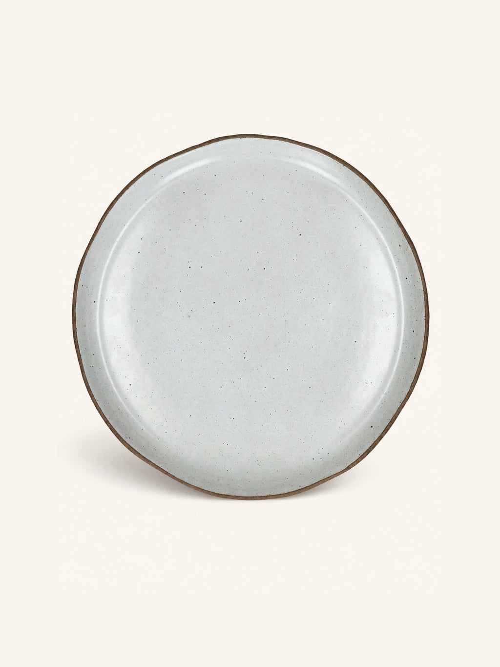 IGNI - dinner plate - stoneware - DIA 27 cm - off-white