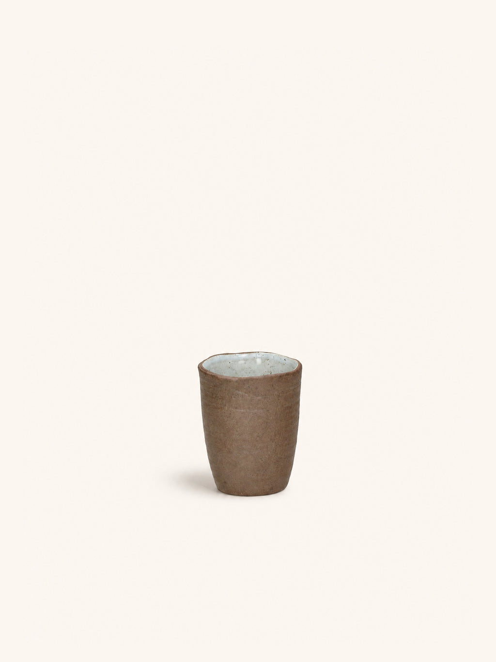 IGNI - Becher 7 CL - Steinzeug - DIA 5,2 x H 6,4 cm - gebrochenes Weiß