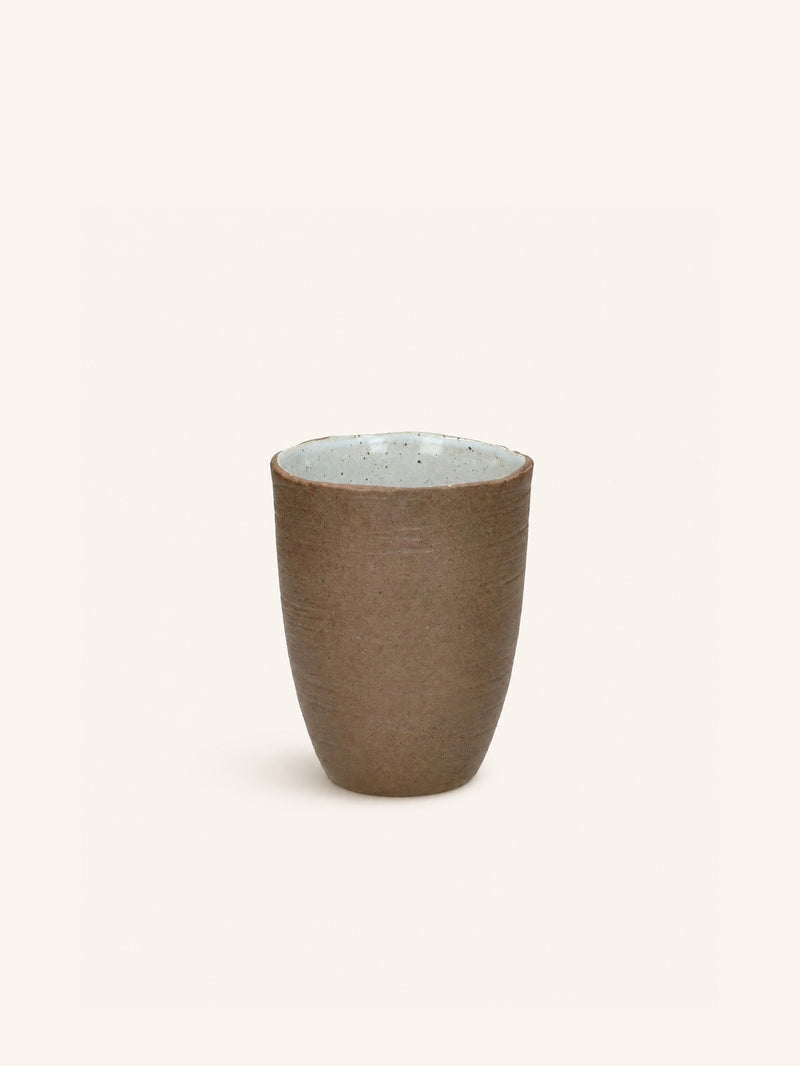 IGNI - cup 36 CL - stoneware - DIA 8,5 x H 11 cm - off-white