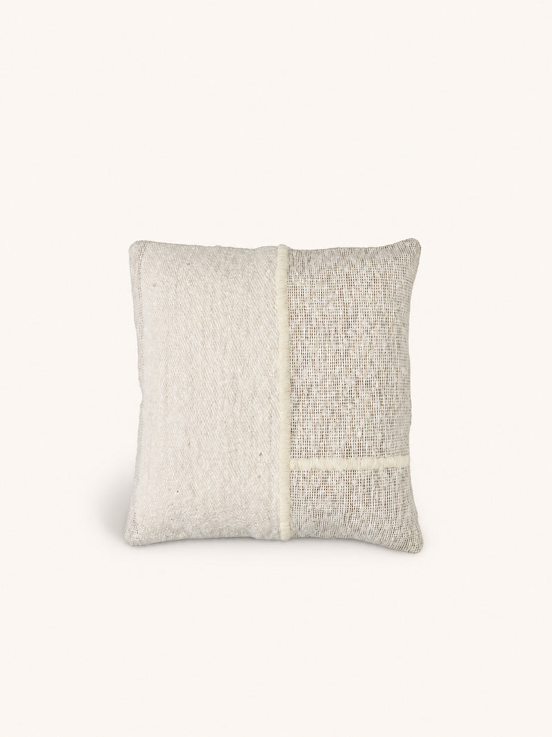 YARABA - kussen - bananengaren - L 50 x W 50 cm - ecru