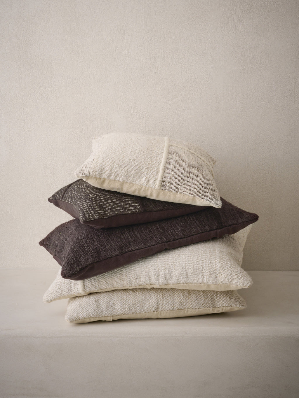 YARABA - Kissen - Bananengarn - L 50 x W 50 cm - Ecru