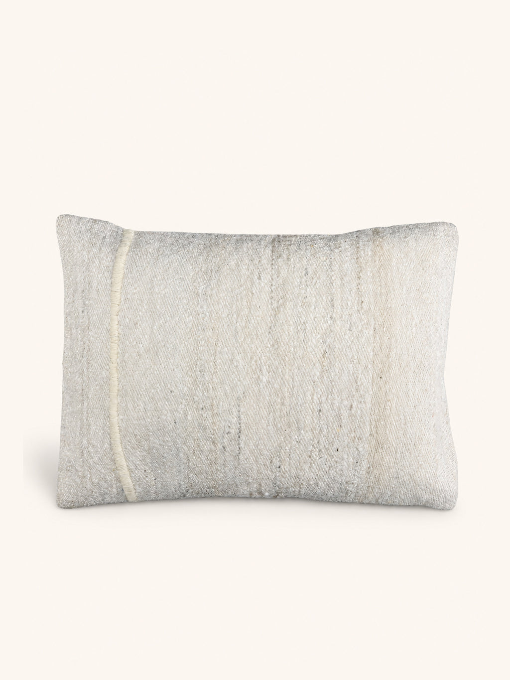 YARABA - cushion - banana fiber - L 70 x W 50 cm - ecru