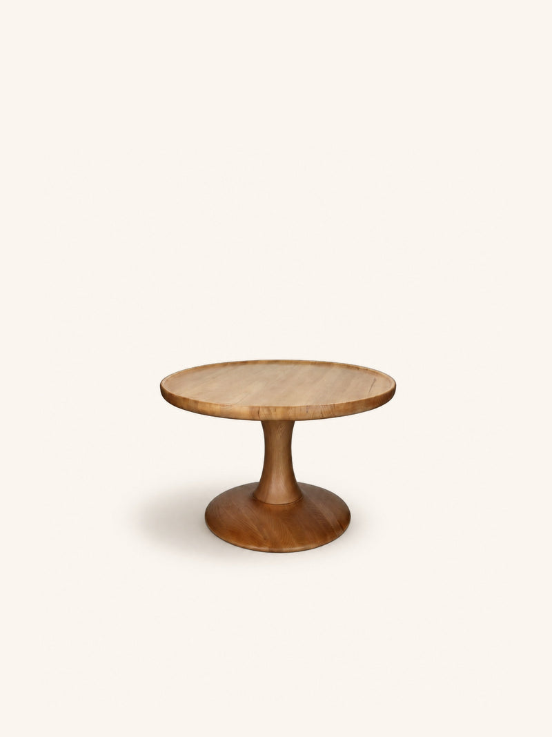 SERAPH - coffee table - ash wood - DIA 46 x H 36 cm - natural
