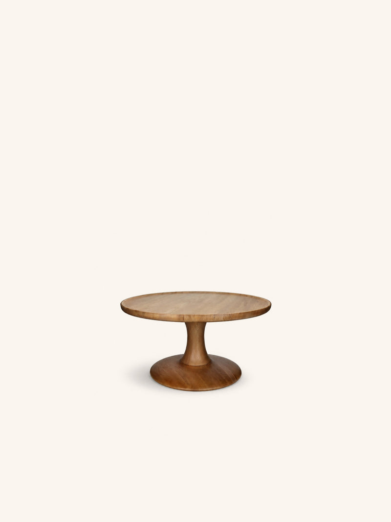 SERAPH - coffee table - ash wood - DIA 60 x H 30 cm - natural
