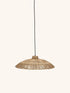 DOULI - hanglamp - jute - DIA 55 x H 12 cm - naturel