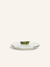 Groen – LABO - assiette à dessert - porcelaine - DIA 20,3 x H 2 cm - vert