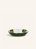 LABO - plato hondo - porcelana - L 12 x W 8,5 x H 9 cm - verde