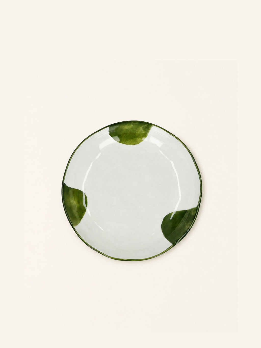 LABO - plato hondo - porcelana - L 12 x W 8,5 x H 9 cm - verde
