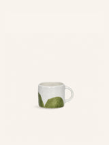 Groen – LABO - tazza da espresso 11,5 CL - porcellana - L 9.2 x W 7 x H 6 cm - verde