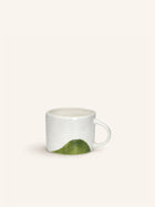 LABO - mok 31,5 CL - porselein - L 12,3 x W 8,8 x H 6,8 cm - groen