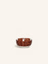 LABO - soepkom - porselein - DIA 15,2 x H 6 cm - roest