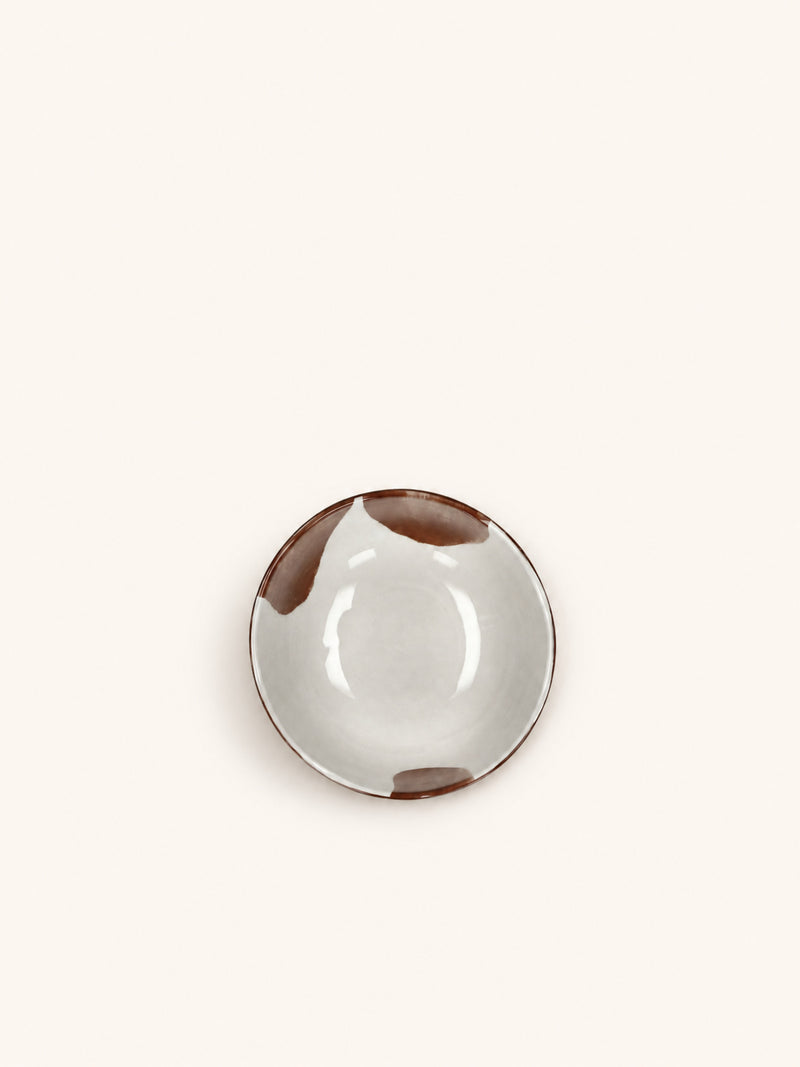 LABO - soup bowl - porcelain - DIA 15,2 x H 6 cm - rust