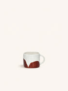 LABO - espresso kopje 11,5 CL - porselein - L 9,2 x W 7 x H 6 cm - roest