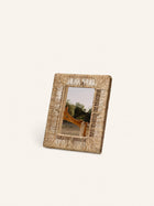 DOULI - fotokader - jute - L 23 x W 18 x H 1 cm - naturel