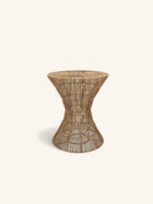 SABLIER - Beistelltisch - Jute - Durchmesser 38 x H 46 cm - naturfarben