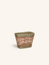 BADA - Korb - Seegras - L 24 x W 15 x H 20 cm - Rot