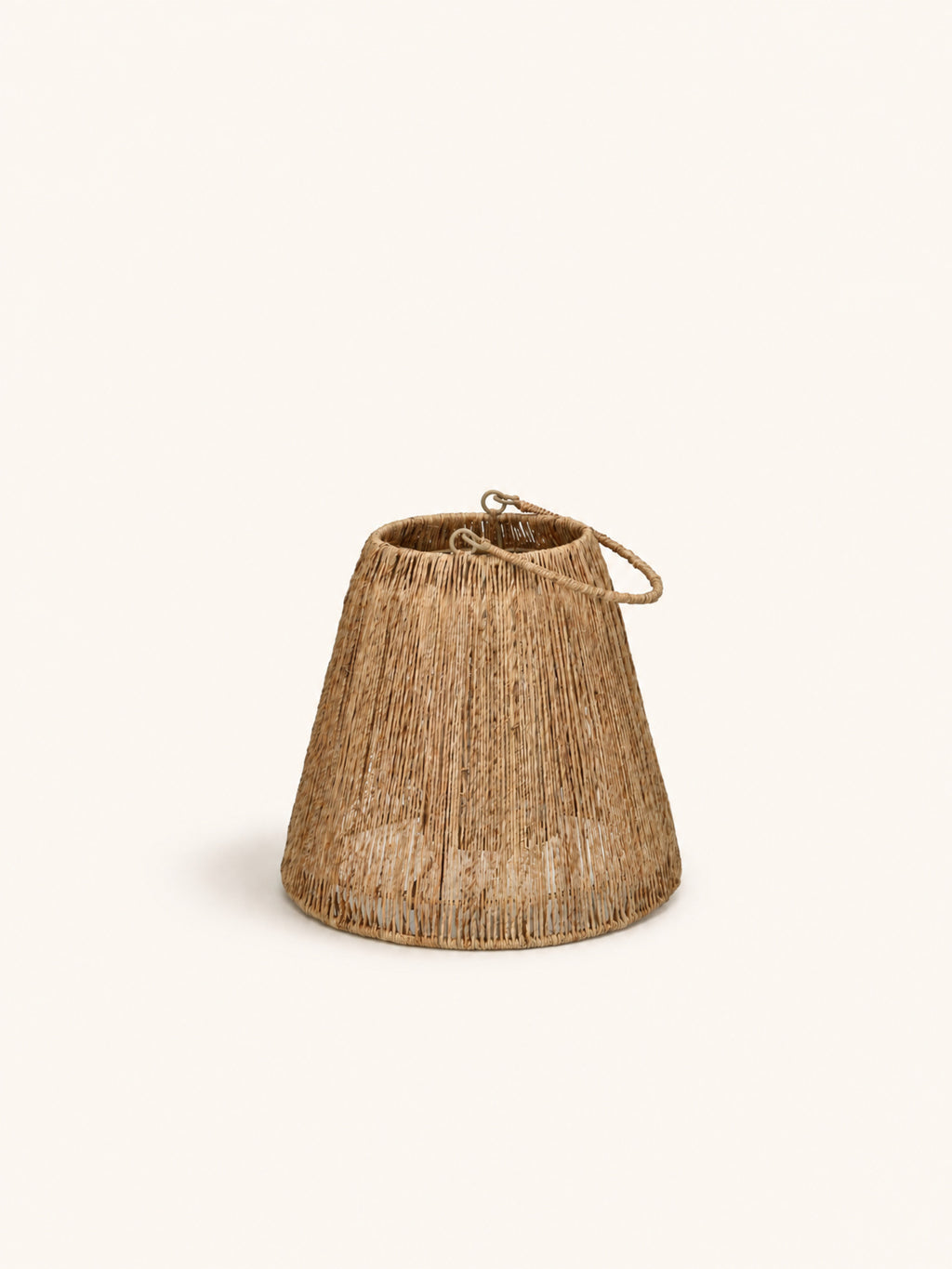DOULI - lantaarn - jute - DIA 27 x H 36 cm - naturel