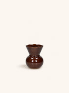 POPPY - Vase - Keramik - DIA 10 x H 13 cm - Braun
