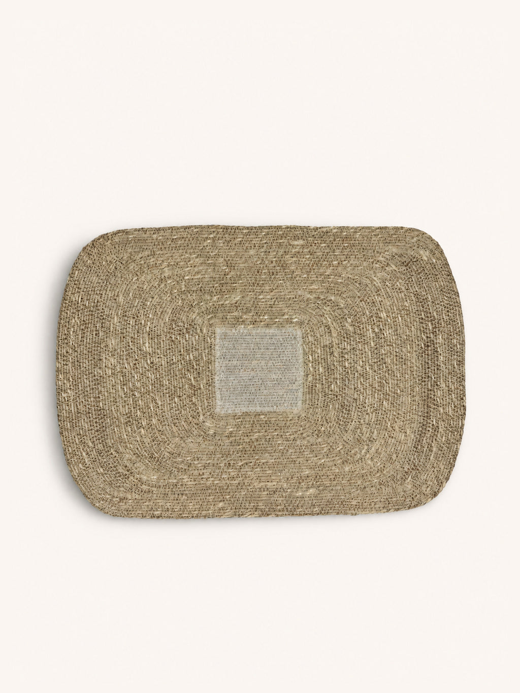 QUADRI - set de table - herbe marine - L 50 x W 35 cm - flocon d’avoine