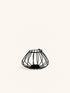 WIRED - lantern - metal - DIA 24 x H 15 cm - black