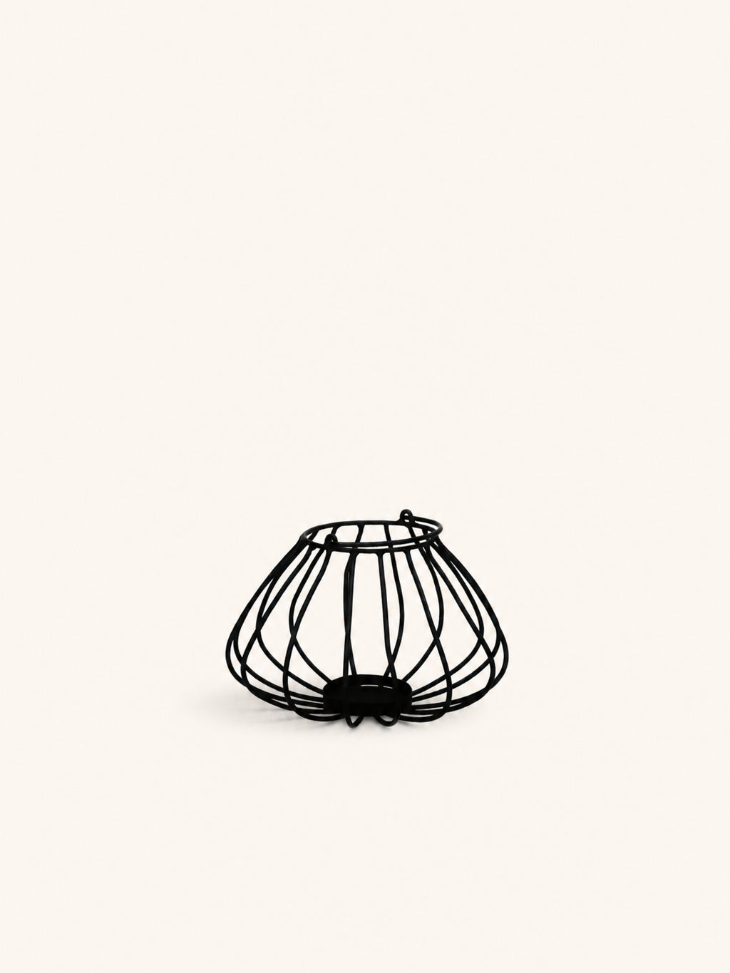 WIRED - farol - metal - DIA 24 x H 15 cm - negro