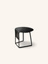 TILT - Beistelltisch - Metall - DIA 45 x H 40 cm - Schwarz