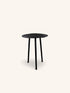 PONDERA - mesa auxiliar - metal - L 40 x W 40 x H 50 cm - negro