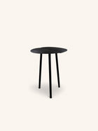 PONDERA - bijzettafel - metaal - L 40 x W 40 x H 50 cm - zwart