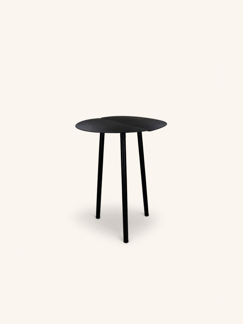 PONDERA - side table - metal - L 40 x W 40 x H 50 cm - black