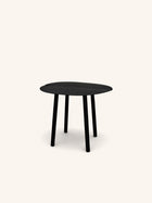 PONDERA - mesa auxiliar - metal - L 50 x W 50 x H 35 cm - negro