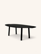 PONDERA - mesa de centro - metal - L 110 x W 60 x H 30 cm - negro