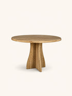 MESA - table - oak - DIA 120 x H 76 cm - natural