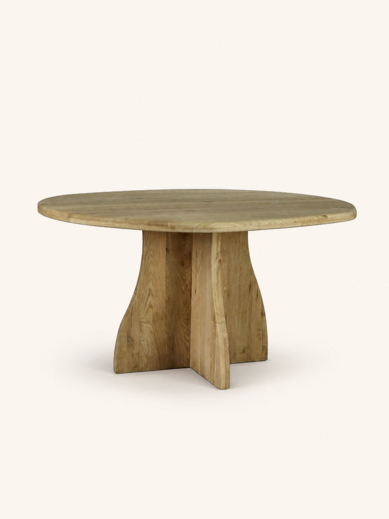 MESA - table - oak - DIA 150 x H 76 cm - natural