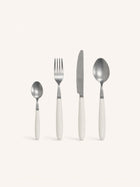 CEZANNE - set/16 cutlery set 18/0 - stainless steel - off-white