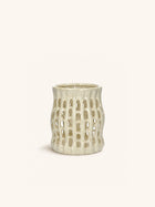 NERIDA - lantern - stoneware - DIA 19 x H 22 cm - beige
