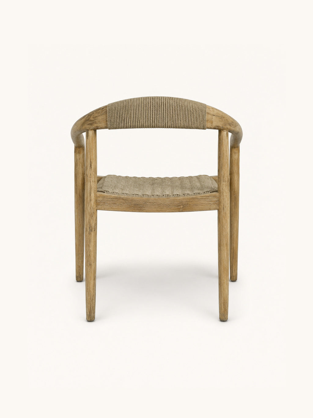 MIRA - stoel - acacia hout - L 51,6 x W 57 x H 76 cm - naturel