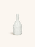 SABI - vaas / kandelaar - aluminium - DIA 10 x H 18,5 cm - wit