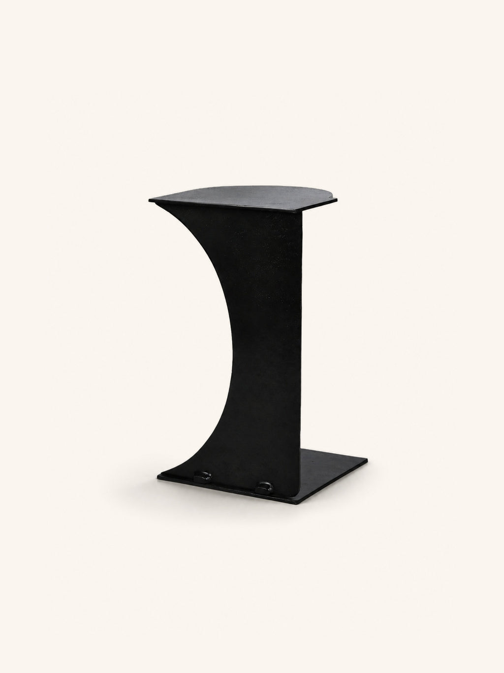 FORMA - bijzettafel - aluminium - L 35,5 x W 35,5 x H 61,5 cm - zwart