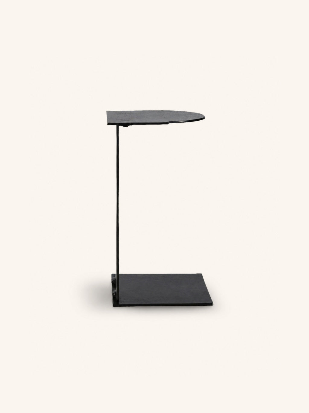 FORMA - bijzettafel - aluminium - L 35,5 x W 35,5 x H 61,5 cm - zwart