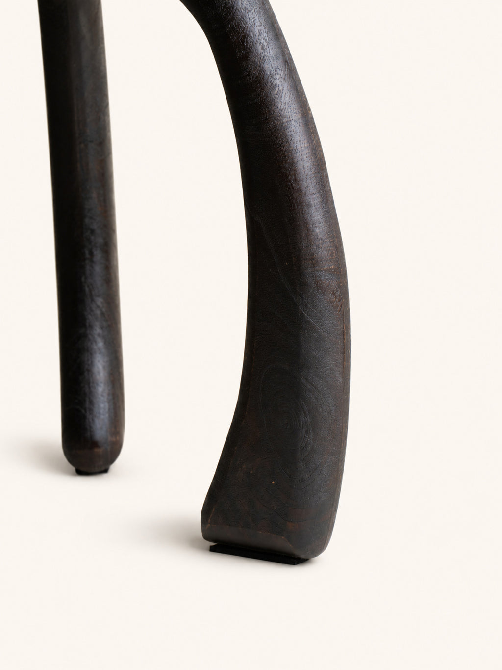 TALO - side table - mango wood - DIA 50 x H 50 cm - dark brown