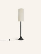 FUNNEL - lámpara de pie - madera de mango - DIA 28 x H 160 cm - carbón